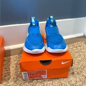 Nike Kids Flex Runner Blue Sneakers